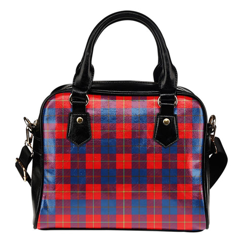 GIBBS TARTAN SHOULDER HANDBAG