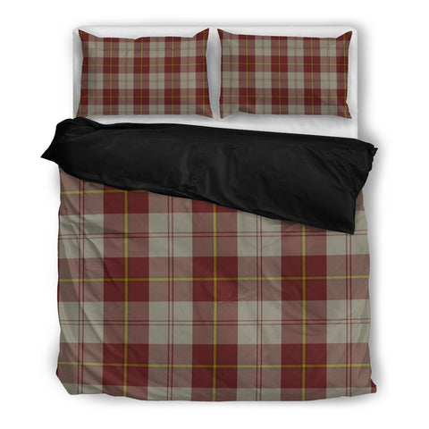 CUNNINGHAM BURGUNDY DANNCERS TARTAN BEDDING SET