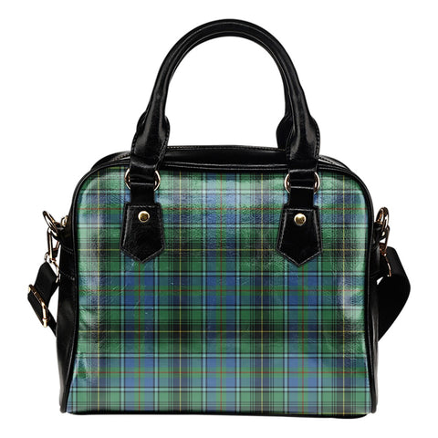 MACLNNES MODERN TARTAN SHOULDER HANDBAG