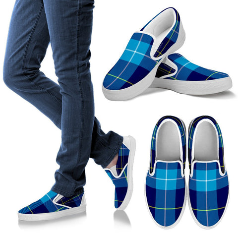 MCKERRELL TARTAN SLIP ONS