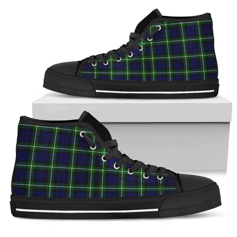 LAMONT MODERN TARTAN CANVAS SHOES
