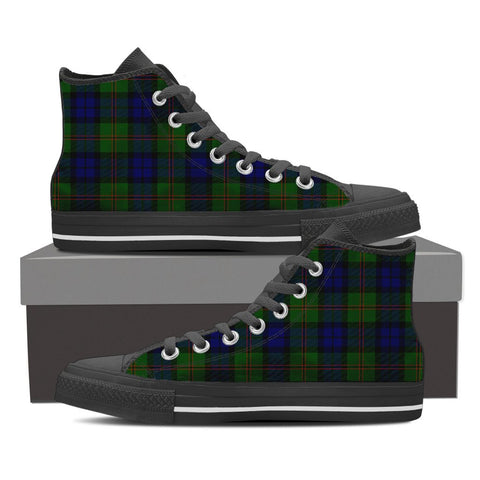 DUNDAS MODERN TARTAN CANVAS SHOES