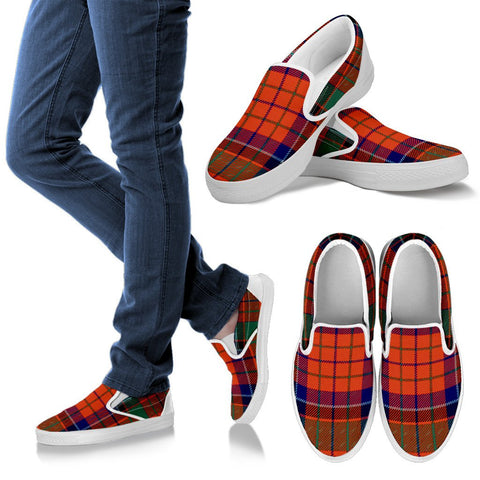 NICOLSON ANCIENT TARTAN SLIP ONS
