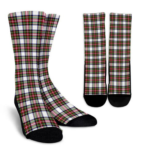 STEWART DRESS MODERN TARTAN CREW SOCKS