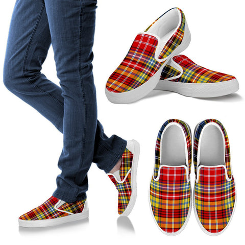 OGILVIE TARTAN SLIP ONS