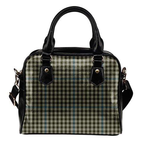 HAIG CHECK TARTAN SHOULDER HANDBAG
