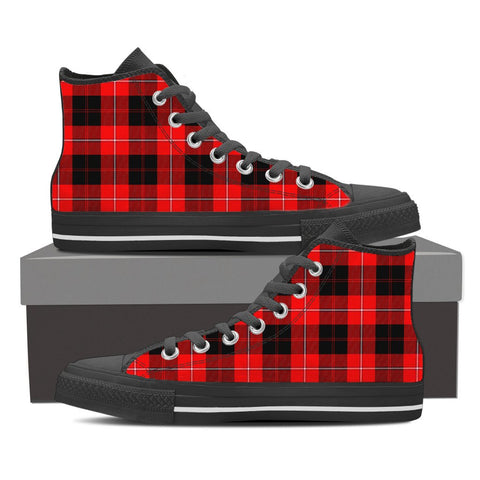 CUNNINGHAM MODERN TARTAN CANVAS SHOES