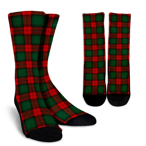 STEWART ATHOLL MODERN TARTAN CREW SOCKS