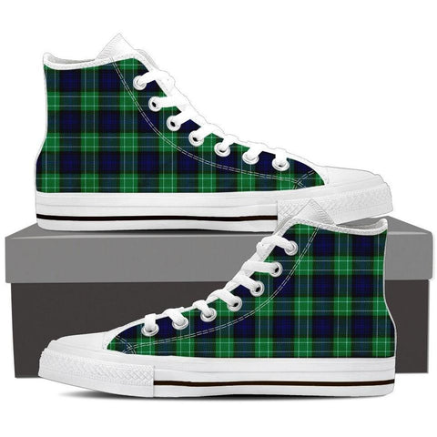 ABERCROMBIE TARTAN CANVAS SHOES