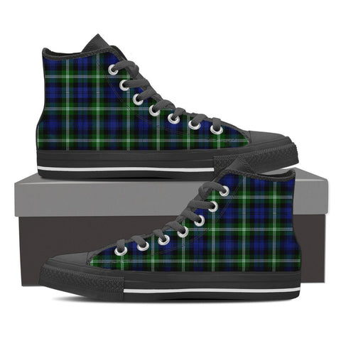 BAILLIE MODERN TARTAN CANVAS SHOES