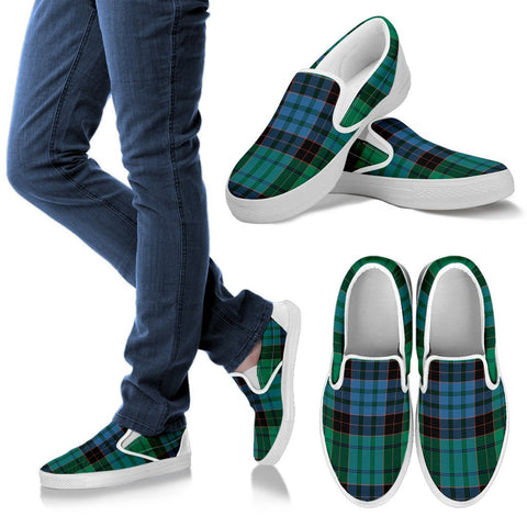 STEWART OLD ANCIENT TARTAN SLIP ONS