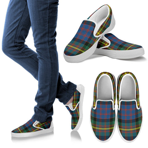 MACSPORRAN ANCIENT TARTAN SLIP ONS