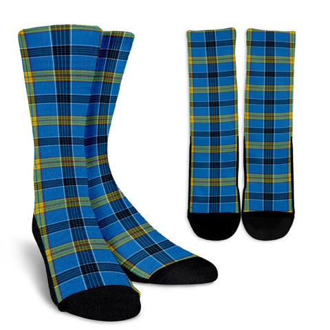 LAING TARTAN CREW SOCKS