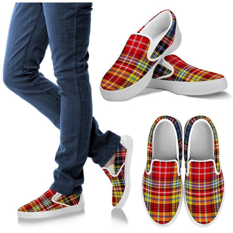DRUMMOND OF STRATHALLAN TARTAN SLIP ONS