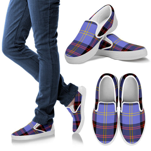 RUTHERFORD TARTAN SLIP ONS