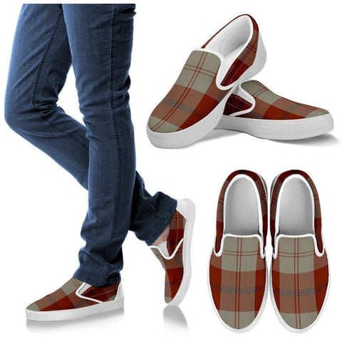 DAVIDSON DRESS DANCERS TARTAN SLIP ONS