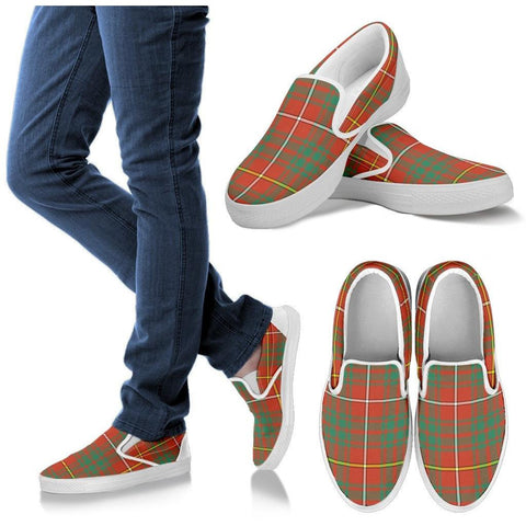 BRUCE ANCIENT TARTAN SLIP ONS