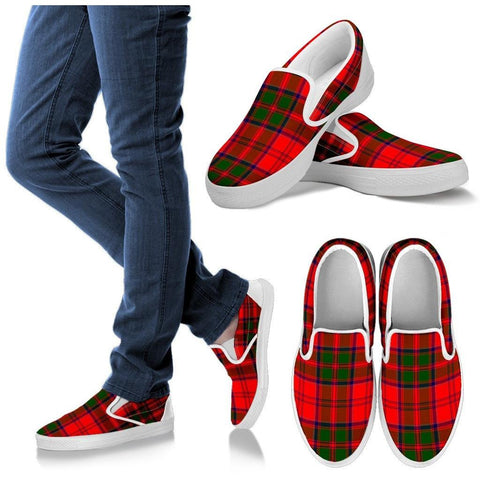 GRANT MODERN TARTAN SLIP ONS