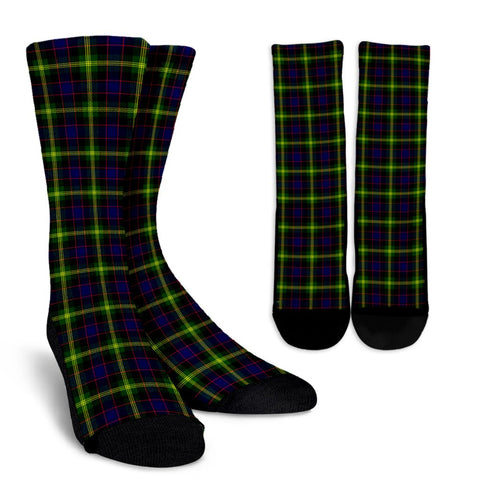 WATSON MODERN TARTAN CREW SOCKS
