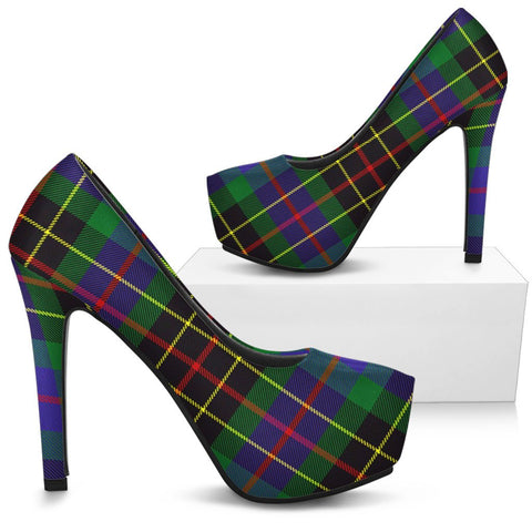 BRODIE HUNTING MODERN TARTAN HEELS