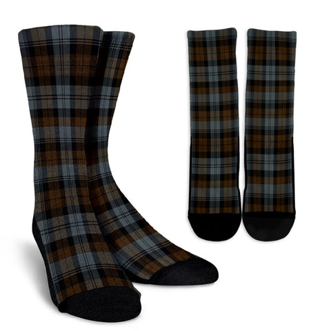 BLACKWATCH WEATHERED TARTAN CREW SOCKS