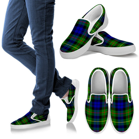 ROLLO TARTAN SLIP ONS