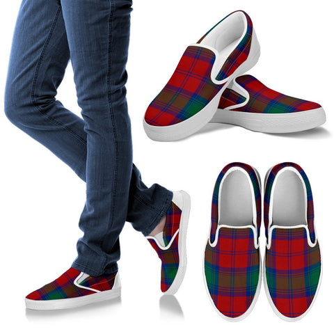 LINDSAY MODERN TARTAN SLIP ONS