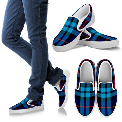 MCCORQUODALE TARTAN SLIP ONS