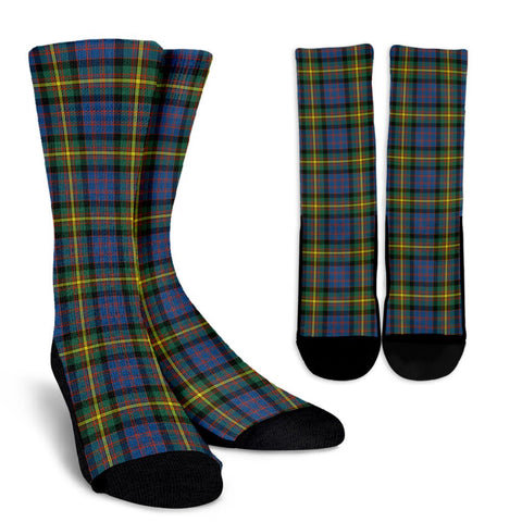 MACSPORRAN ANCIENT TARTAN CREW SOCKS