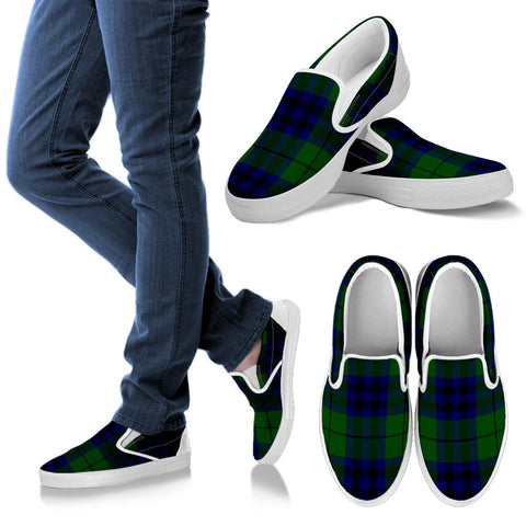KEITH MODERN TARTAN SLIP ONS