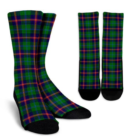 YOUNG MODERN TARTAN CREW SOCKS