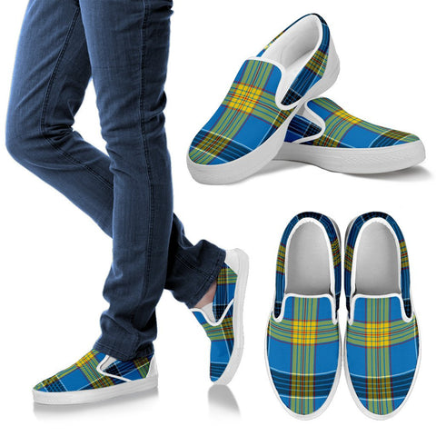 LAING TARTAN SLIP ONS