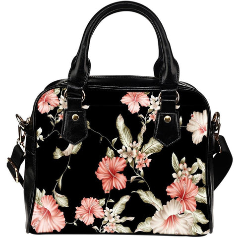 HIBISCUS SHOULDER HANDBAGS 001