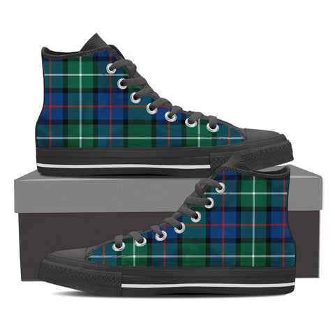 DAVIDSON OF TULLOCH TARTAN CANVAS SHOES