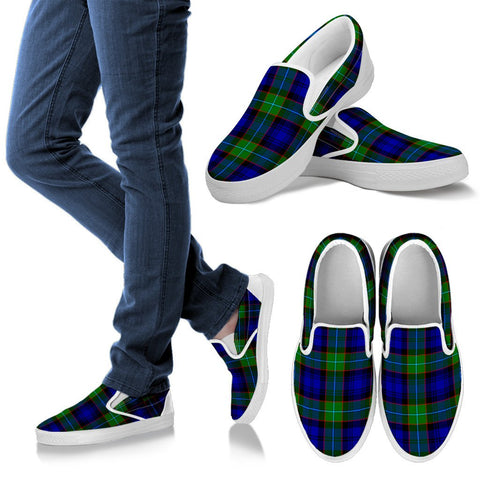 SEMPILL MODERN TARTAN SLIP ONS