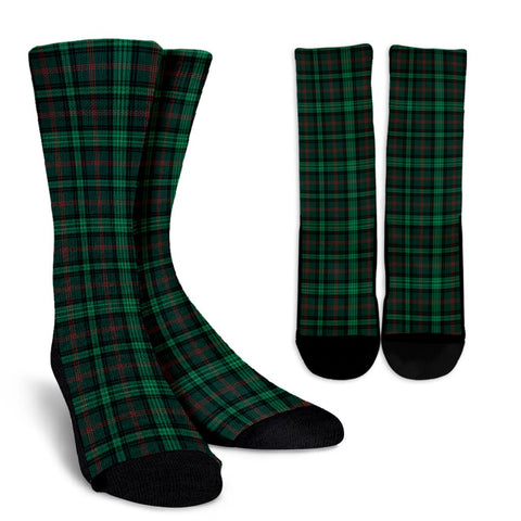 ROSS HUNTING MODERN TARTAN CREW SOCKS
