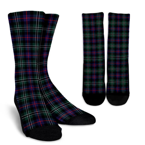 ROSE HUNTING MODERN TARTAN CREW SOCKS
