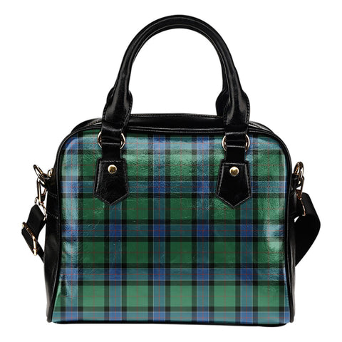 SINCLAIR HUNTING ANCIENT TARTAN SHOULDER HANDBAG