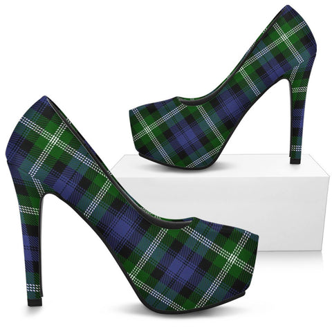 BAILLIE MODERN TARTAN HEELS