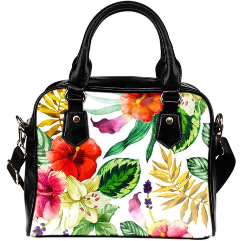 HIBISCUS SHOULDER HANDBAGS 005