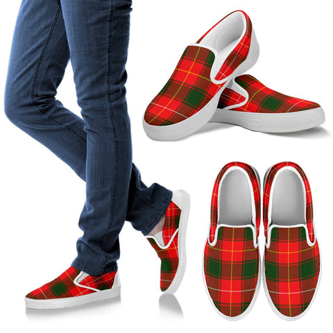 MACPHEE MODERN TARTAN SLIP ONS
