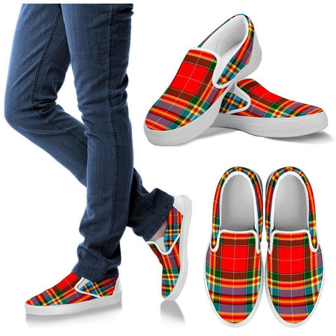 CHATTAN TARTAN SLIP ONS