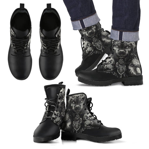 PITBULL 04 LEATHER BOOTS