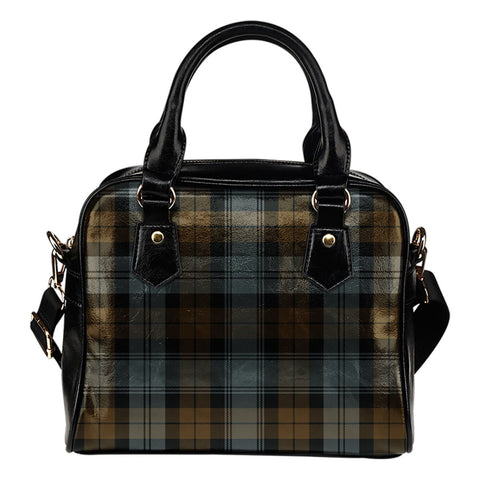 BLACKWATCH WEATHERED TARTAN SHOULDER HANDBAG