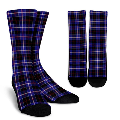 DUNLOP MODERN TARTAN CREW SOCKS