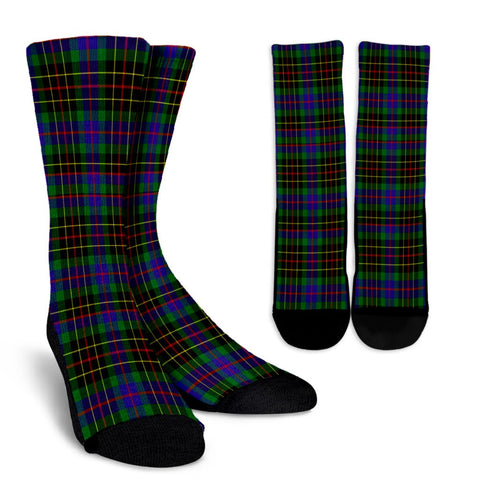 BRODIE HUNTING MODERN TARTAN CREW SOCKS