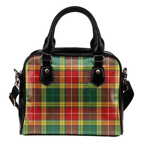 BUCHANAN OLD SETT TARTAN SHOULDER HANDBAG