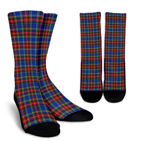 MACBETH MODERN TARTAN CREW SOCKS