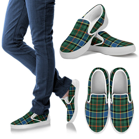 OGILVIE HUNTING ANCIENT TARTAN SLIP ONS