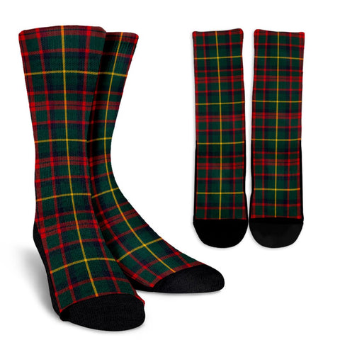MACINTOSH HUNTING MODERN TARTAN CREW SOCKS